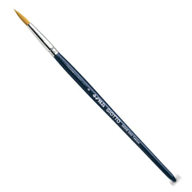 Giotto Taklon Synthetic Hair Round Painting Brushes 1pc